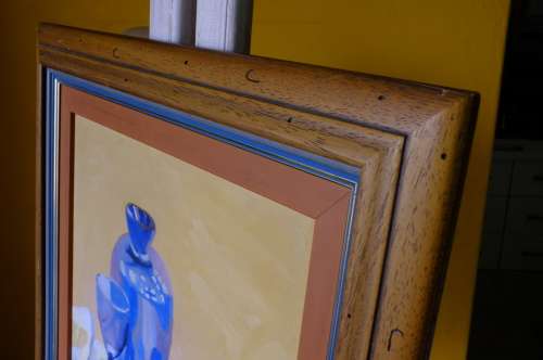 Stunning !!! Original Acrylic on Board, Signed: Raymond